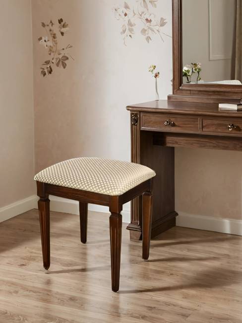 Банкетка Васко В 107Н орех, Атина золотой Банкетка Васко В 107Н орех, Атина золотой