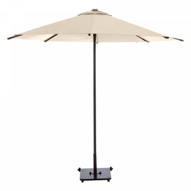 Зонт пляжный профессиональный Ø2.25 м Kiwi Clips бежевый Ø2250 мм Зонт пляжный профессиональный Ø2.25 м Kiwi Clips бежевый Ø2250 мм