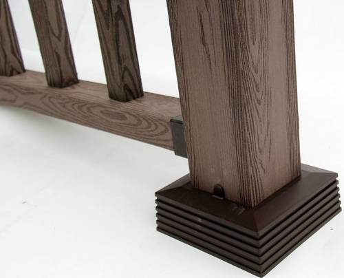 Ограждения Holzhof WoodStyle с тиснением "под дерево", венге (комплект в коробке)	 Ограждения Holzhof WoodStyle с тиснением "под дерево", венге (комплект в коробке)