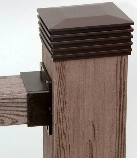 Ограждения Holzhof WoodStyle с тиснением "под дерево", венге (комплект в коробке)	 Ограждения Holzhof WoodStyle с тиснением "под дерево", венге (комплект в коробке)