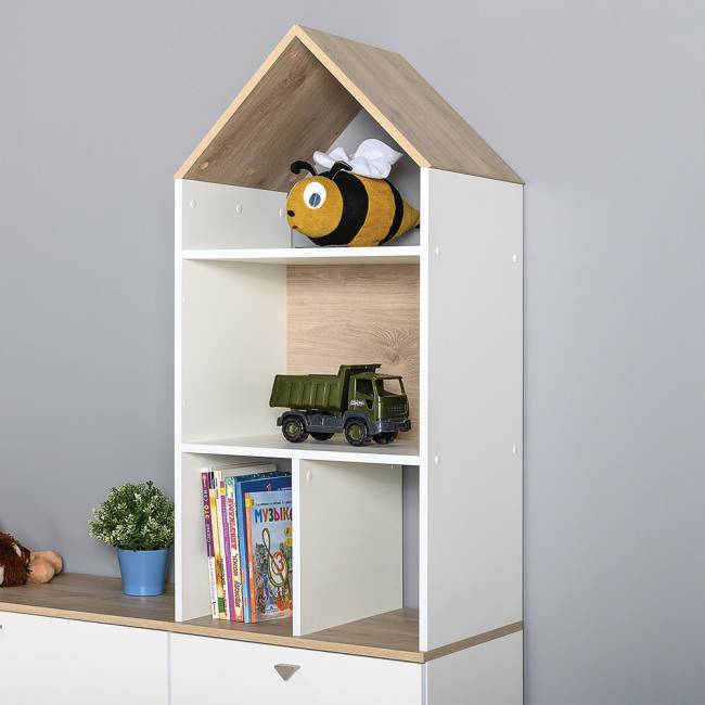 Мебель для детской комнаты Эйп № 1 цвет белый/дуб белый