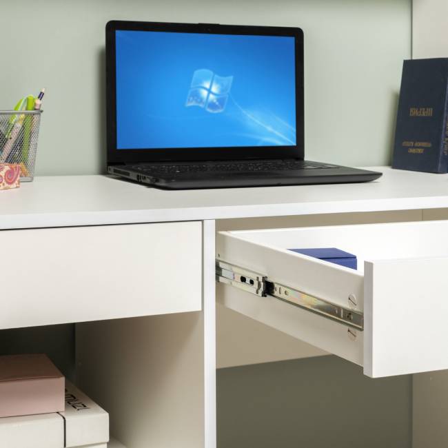 Стол компьютерный Комфорт 12.77F цвет дуб крафт золотой