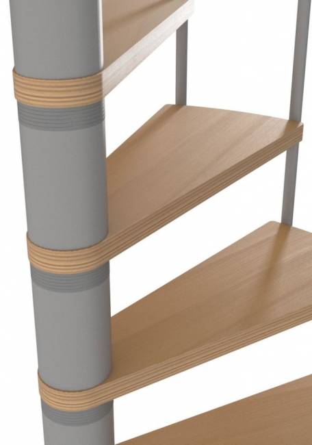 Винтовая лестница Calgary Grey d120 Винтовая лестница Calgary Grey d120