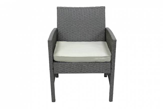 Набор мебели Лондон (стол+2кресла+диван ротанг серо-бежевый, подушки бежевые) Набор мебели Лондон (стол+2кресла+диван ротанг серо-бежевый, подушки бежевые)