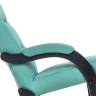 Кресло-качалка Leset Дэми Венге V43 зелёный