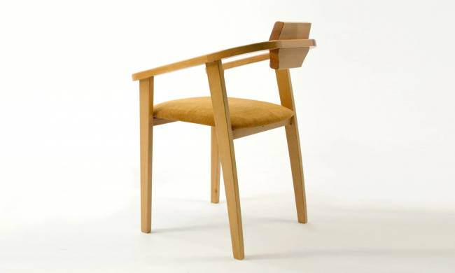 Стул-кресло Челси ПМ натур/карри