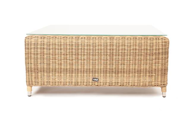 "Кон Панна" столик журнальный из искусственного ротанга, цвет соломенный "Кон Панна" столик журнальный из искусственного ротанга, цвет соломенный