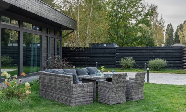 Угловой комплект ZORRO PLUS DOUBLE серого цвета