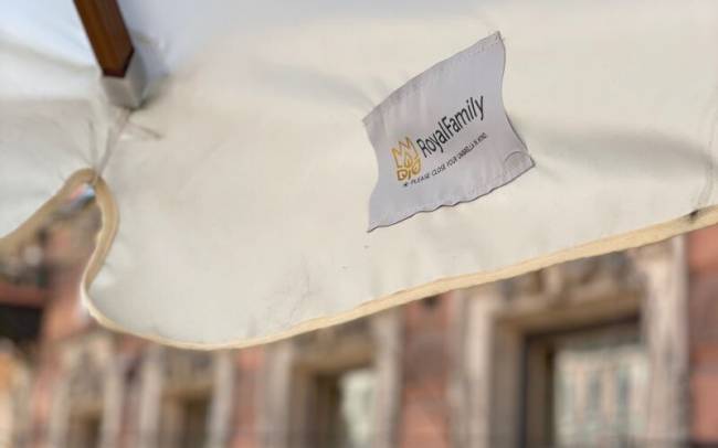 Профeссиональный зонт MAESTRO DOUBLE 300 квадратный Профeссиональный зонт MAESTRO DOUBLE 300 квадратный