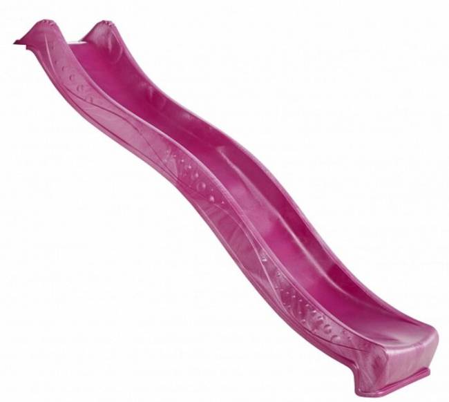 Скат для горки KBT Yulvo HDPE / 400.012.010.001 (с подключением к воде, пупрурный)