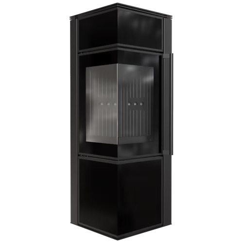 Печь Kratki PRO TORA/S 8 кВт Nero Assoluto