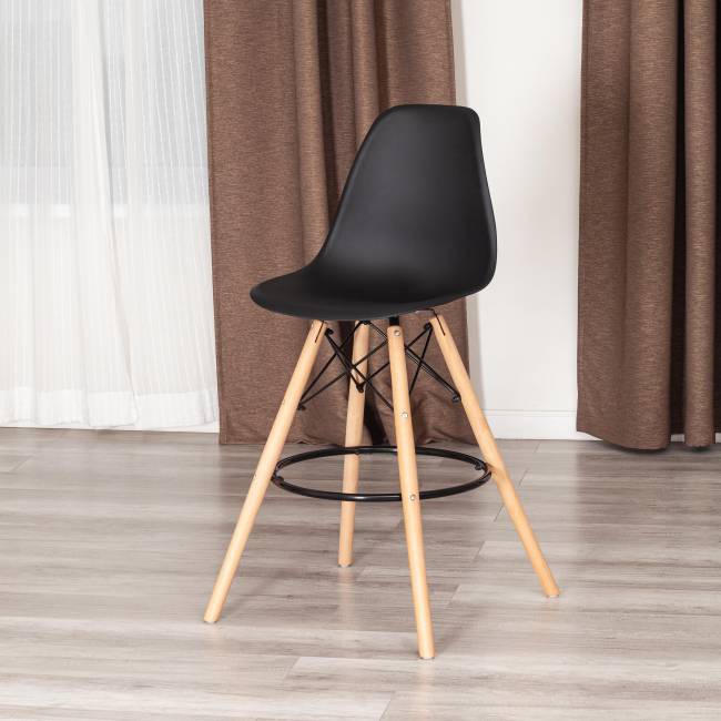 Стул барный Cindy Bar Chair (mod. 80-1) / 1 шт. в упаковке дерево бук/металл/пластик, 50 х 51 х 109 см, Black (Черный) 3010/ натуральный черный дерево бук/металл/пластик Стул барный Cindy Bar Chair (mod. 80-1) / 1 шт. в упаковке дерево бук/металл/пластик, 50 х 51 х 109 см, Black (Черный) 3010/ натуральный черный дерево бук/металл/пластик