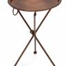 Набор из 2-х складных столиков Secret De Maison DEWI ( mod. M-5259 AB )  металл, 47х47х67/39х39х54, античная медь античная медь металл