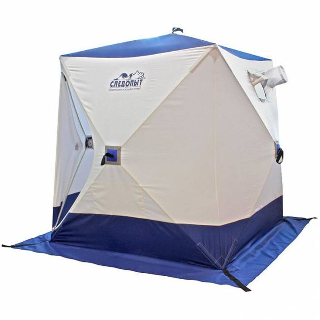 Зимняя палатка куб Следопыт 1,5*1,5 м Oxford 210D PU 1000 PF-TW-09/10