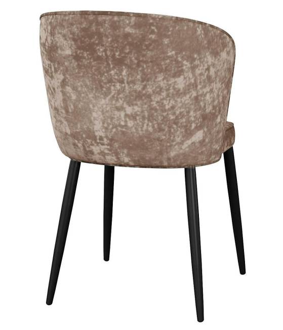 Стул DikLine 348 поворотный M05 шоколад, ножки черные Стул DikLine 348 поворотный M05 шоколад, ножки черные