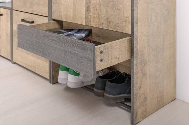 Большая прихожая Трувор № 210 цвет дуб гранж песочный/интра