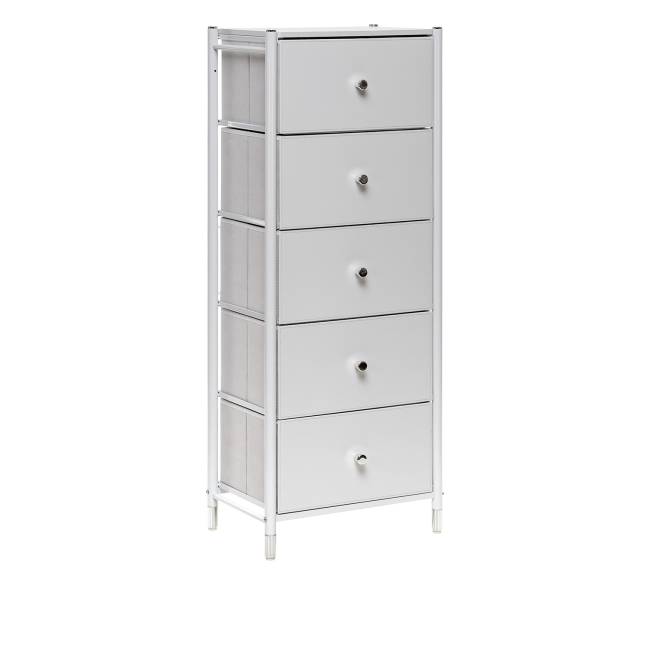 Комод Leset Хайди 5 ящиков Белый Белый Комод Leset Хайди 5 ящиков Белый Белый