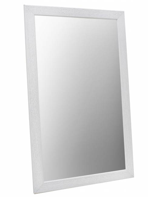 Зеркало навесное Берже 24-105 белый ясень 105 см х 65 см Зеркало навесное Берже 24-105 белый ясень 105 см х 65 см