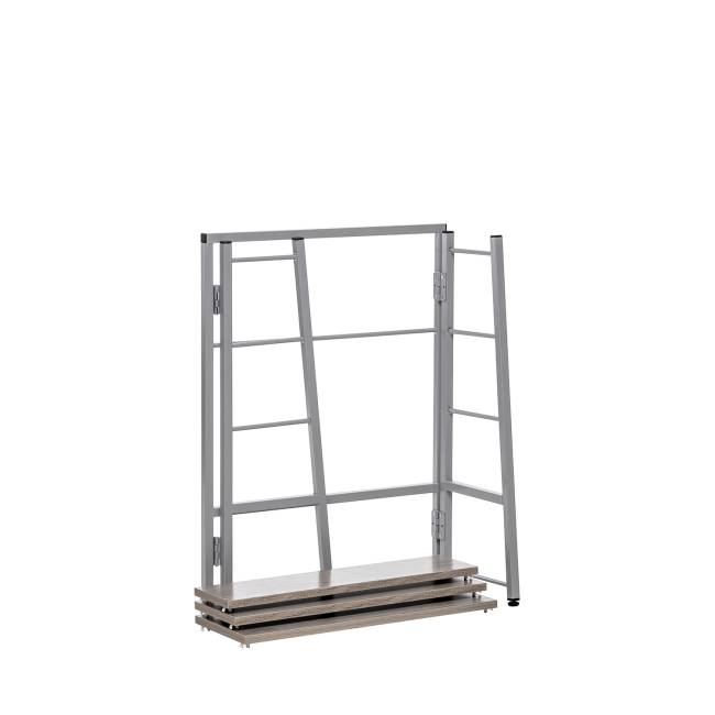 Стеллаж раскладной Leset Пако 800 трапеция Серый