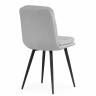 Стул на металлокаркасе Майк светло-серый / черный