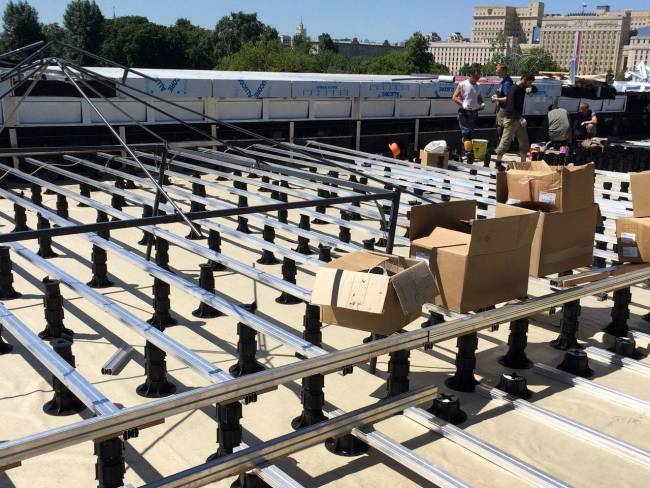 Алюминиевая лага для террасных настилов HILST PROFESSIONAL 40*60*4000 мм Алюминиевая лага для террасных настилов HILST PROFESSIONAL 40*60*4000 мм