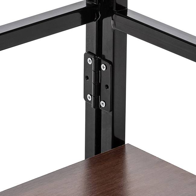 Стеллаж раскладной Leset Пако 1200 Чёрный Стеллаж раскладной Leset Пако 1200 Чёрный