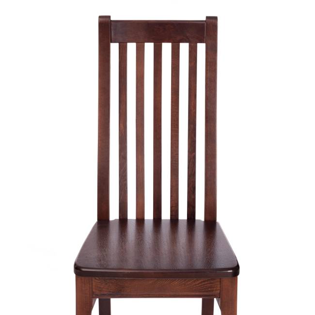 Стул DOLCE жёсткое сидение бук, мдф, 40х46х100см, Tobacco коричневый бук, мдф