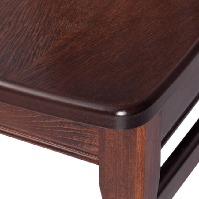 Стул DOLCE жёсткое сидение бук, мдф, 40х46х100см, Tobacco коричневый бук, мдф