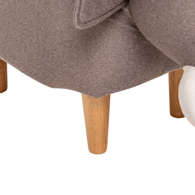 Пуф Leset Слоник Milos 16, компаньон Milos 02 Бук