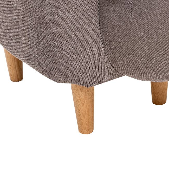 Пуф Leset Оленёнок Milos 16, компаньон Milos 02 Бук