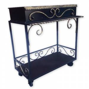 Мангал на колесах "Мобильный"