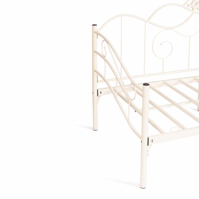 Кровать Federica (mod. AT-881) дерево гевея/металл, 90*200 см (Day bed), Белый (butter white) Белый (butter white) дерево гевея/металл Кровать Federica (mod. AT-881) дерево гевея/металл, 90*200 см (Day bed), Белый (butter white) Белый (butter white) дерево гевея/металл