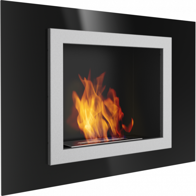 Биокамин Kratki OSCAR TUV белый, черный