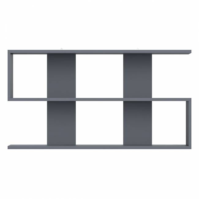 Навесная полка Мори 1200 цвет графит Навесная полка Мори 1200 цвет графит