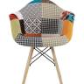 Кресло Eames DSW пэчворк
