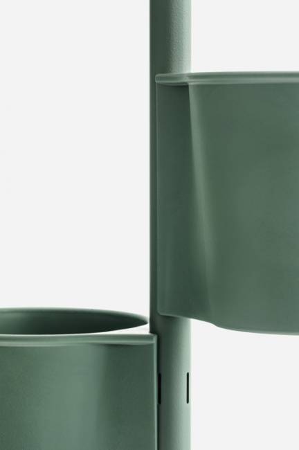 Кашпо пластиковое Hevea зеленый 1335х530х1750 мм