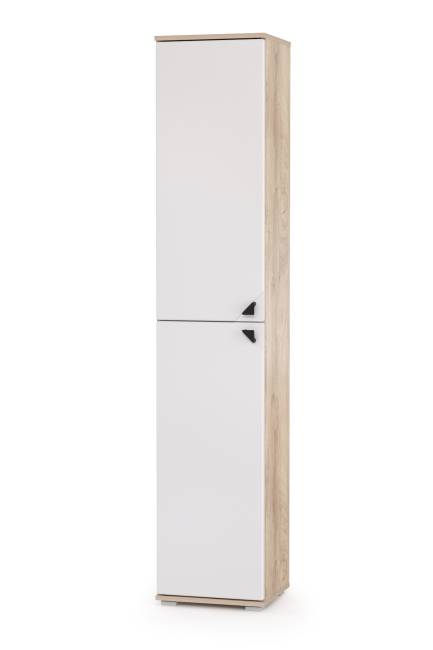 Глухие шкафы Бостон № 50 цвет дуб эндгрейн элегантный/фасады МДФ милк рикамо софт Глухие шкафы Бостон № 50 цвет дуб эндгрейн элегантный/фасады МДФ милк рикамо софт