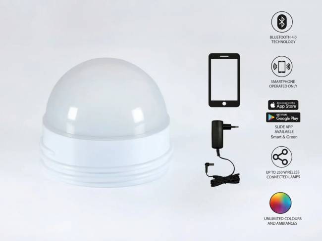 Светодиодная система освещения RGB Candy Light Bluetooth разноцветный Ø106х95 мм