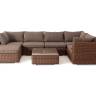"Лунго" модуль диванный угловой с подушками, цвет коричневый "Лунго" модуль диванный угловой с подушками, цвет коричневый