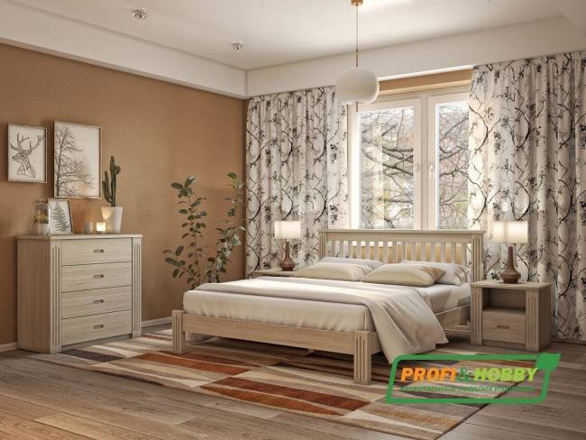 Комод Rino ясень, белёный