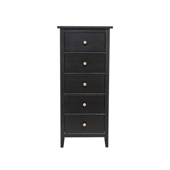 Leset Комод "Мира-5" (Комод 05) Чёрный