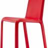 Стул пластиковый Snow красный 470х550х805 мм