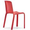 Стул пластиковый Snow красный 470х550х805 мм