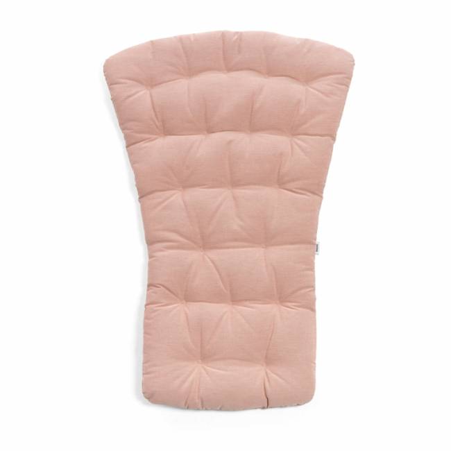 Кресло-качалка пластиковое с подушкой Folio антрацит, розовый 720х810-925х1190-1125 мм