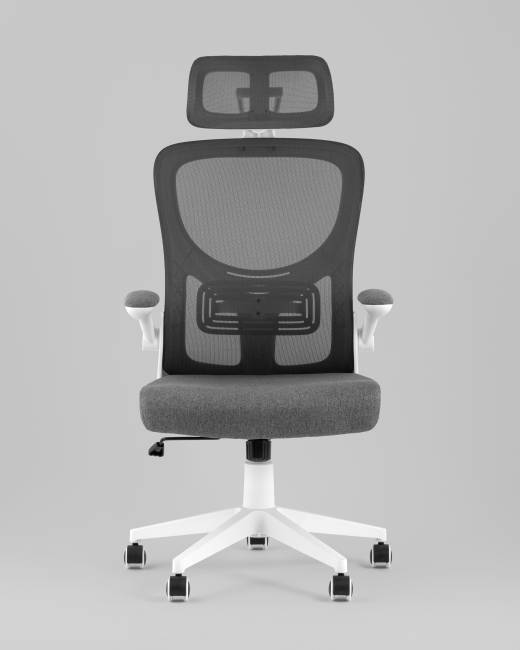 Кресло офисное TopChairs Airone серый ткань Кресло офисное TopChairs Airone серый ткань