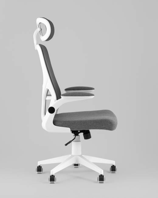 Кресло офисное TopChairs Airone серый ткань Кресло офисное TopChairs Airone серый ткань