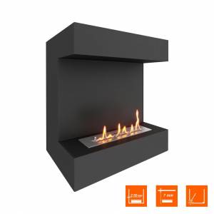 Биокамин фронтальный SteelHeat GRAND 600 (Стандарт)