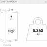 Подушка на сиденье Monaco Seat Cushion бежевый 580х580х70 мм