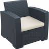 Подушка на сиденье Monaco Seat Cushion бежевый 580х580х70 мм