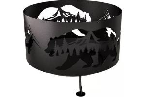 Костровая чаша "Медведь", ST3, 3мм